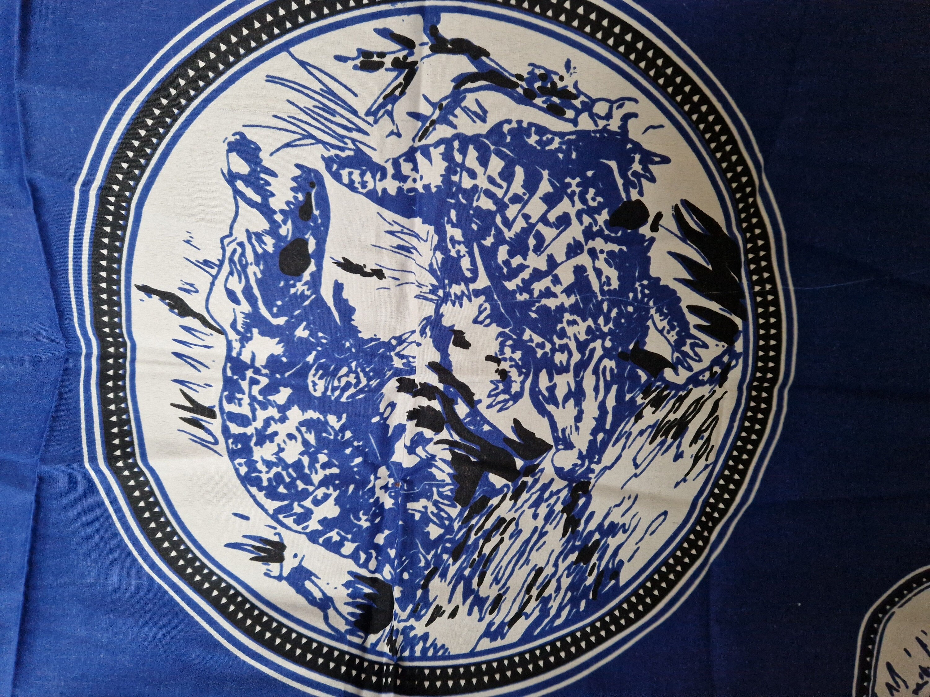 Crocodile- Blue Ancestral Cloth - Amabhayi - Masela a Badimo - African ...