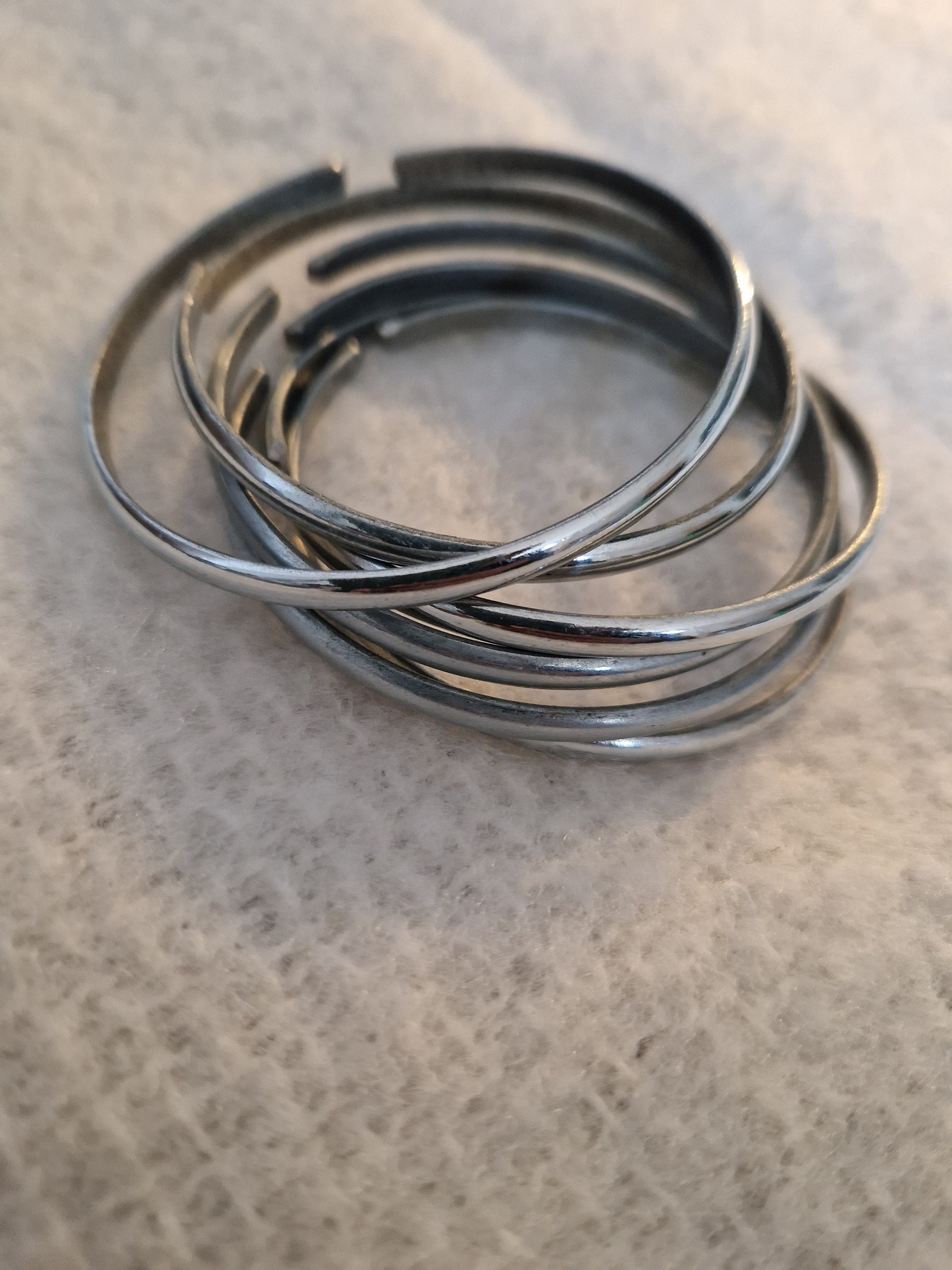 1 Silver Bangle for Traditional Healers - Etsy