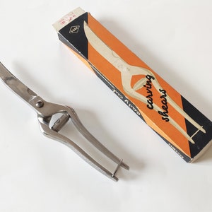 Vintage DDR poultry shears Sandrik Made in Czechoslovakia 1960s/70s