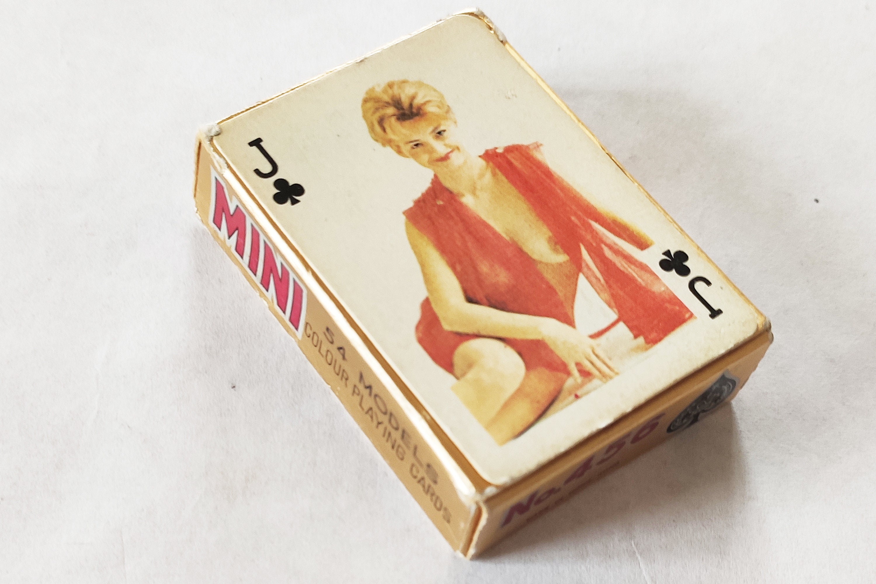 Poker Card Game Women Erotic Motifs Mini Cards Vintage Etsy