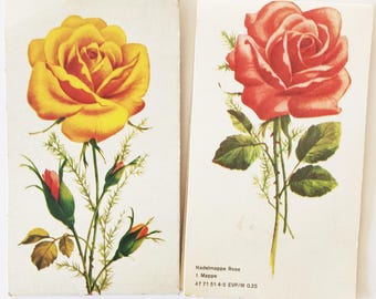 Vintage östtysk nålbok, synålar, nåletui, 1960 till 1989