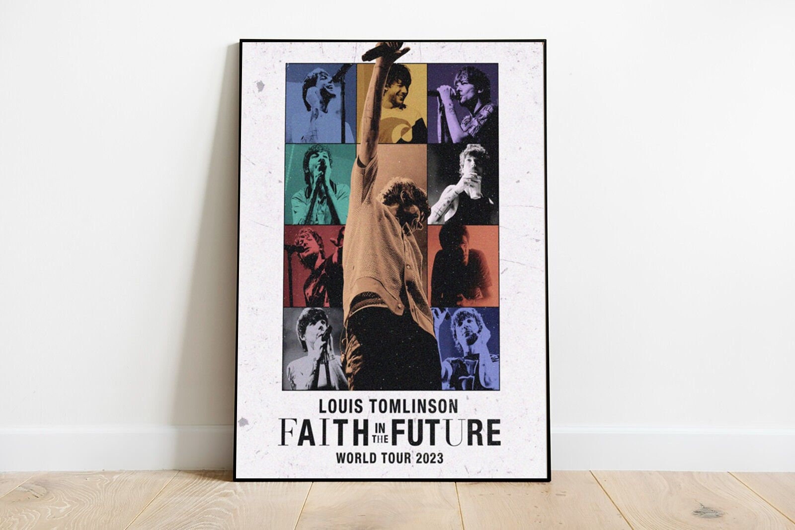 Cheap Vintage Faith In The Future Louis Tomlinson World Tour 2023 Poster, Louis  Tomlinson Poster - Allsoymade