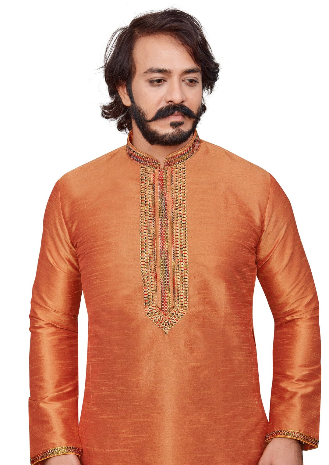 Pastel Color Kurta for Men Etsy