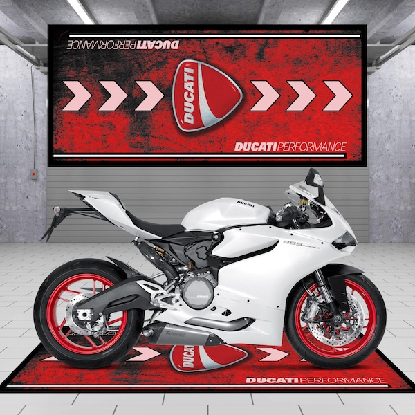 Conçu pour Ducati, tapis de stand pour moto