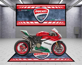 Projetado tapete de motocicleta para Ducati