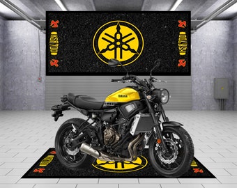 Designed motorcycle mat for Yamaha XSR