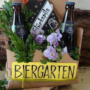 Biergarten To Go - Geschenk zum Männertag, Vatertag, Geburtstag