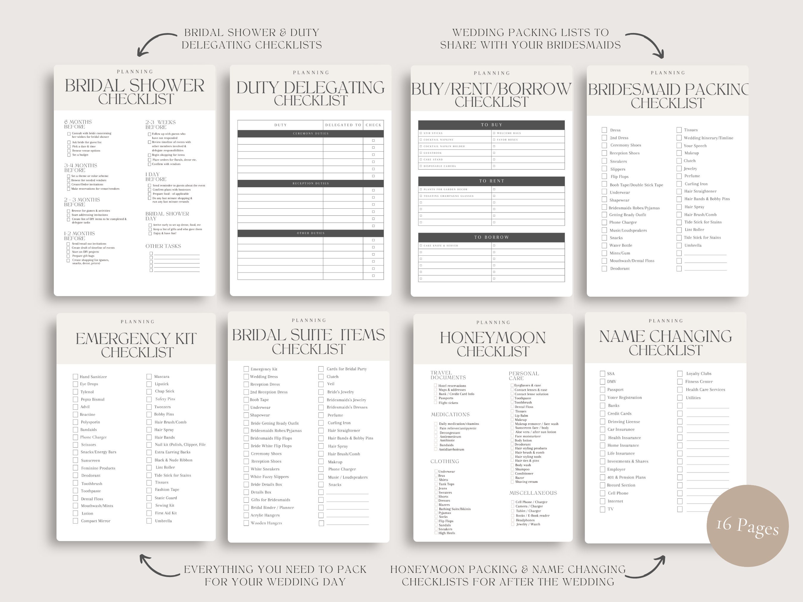 Wedding Planning Checklist Wedding Checklist Printable Wedding - Etsy Wedding Planning Checklist Wedding Checklist Printable Wedding - Etsy