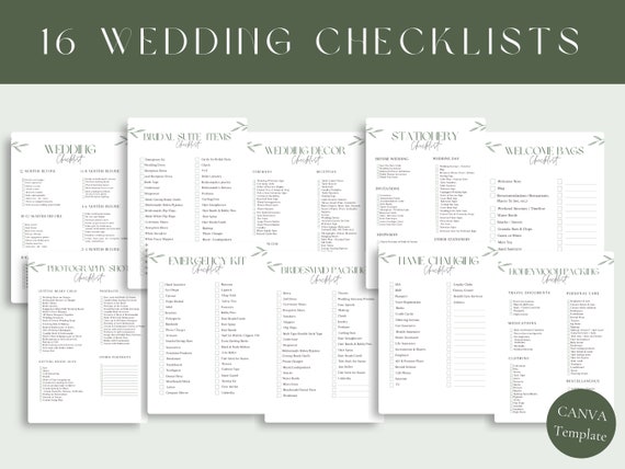 Complete Wedding Emergency Kit Checklist -  Finland