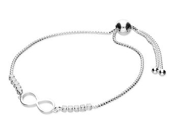 Silverly Bracciale Triplo Russo Argento 925 – Intrecciato Rigido, Regalo Con Panno Lucidante