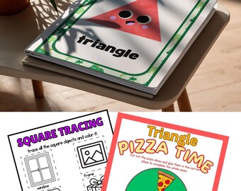 Shape Tracing Worksheet | Preschool Activity (PDF)