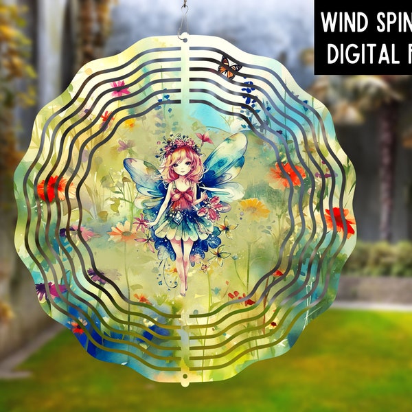 Fairy Wind Spinner Etsy
