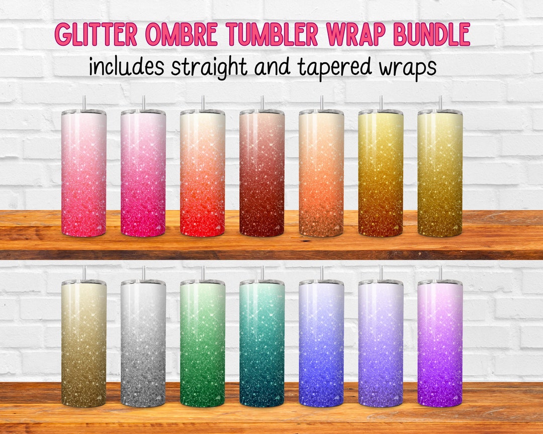 Glitter Tumbler PNG, Glitter Tumbler Designs, Tumbler Wrap Glitter ...