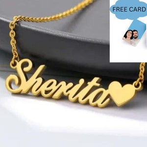 collar de viaje para mujer, tarjeta de billetera con foto, collar personalizado para mamá, collares a juego Combinación de collar personalizado y tarjeta de billetera
