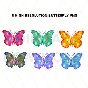 Butterflies Clipart, Butterfly PNG, Butterfly Clipart, cute butterfly, Monarch Butterfly, Insects, Digital, Scrapbooking,digital stickers