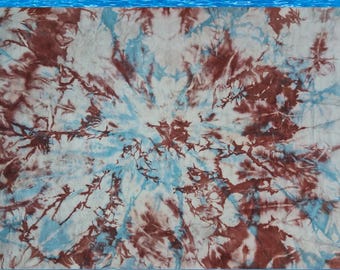 Diving Shammy: Ice-Dye Unique Diver's Shammie Chamois Towel with Carry Case