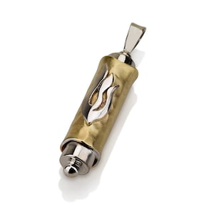 14k Gold Mezuzah necklace, Judaica Jewelry, Made in Israel