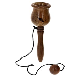 Japanese Kendama, Japanese Wooden Toys, Sword and Ball, Traditional Japanese  Skill Toy, Wooden Game , Made in Japan, 