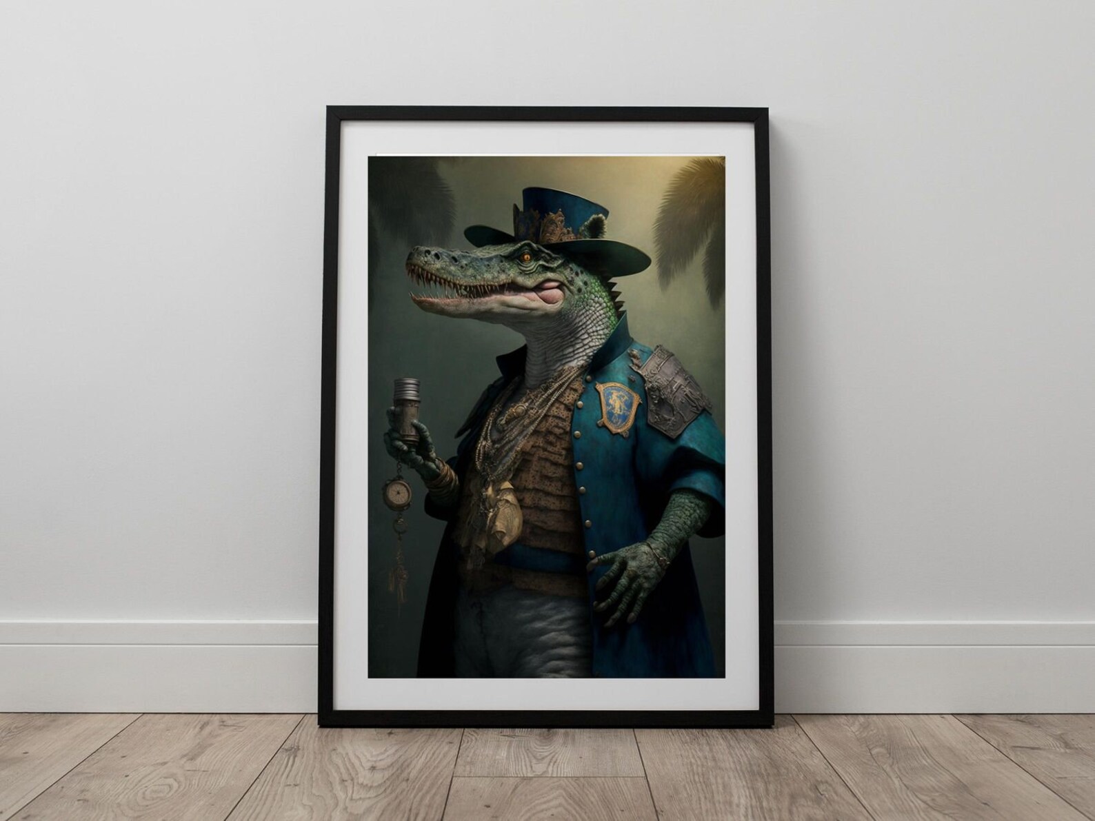 Bayou Bob's Voodoo Parley Alligator - Digital Art Prints - Printable ...