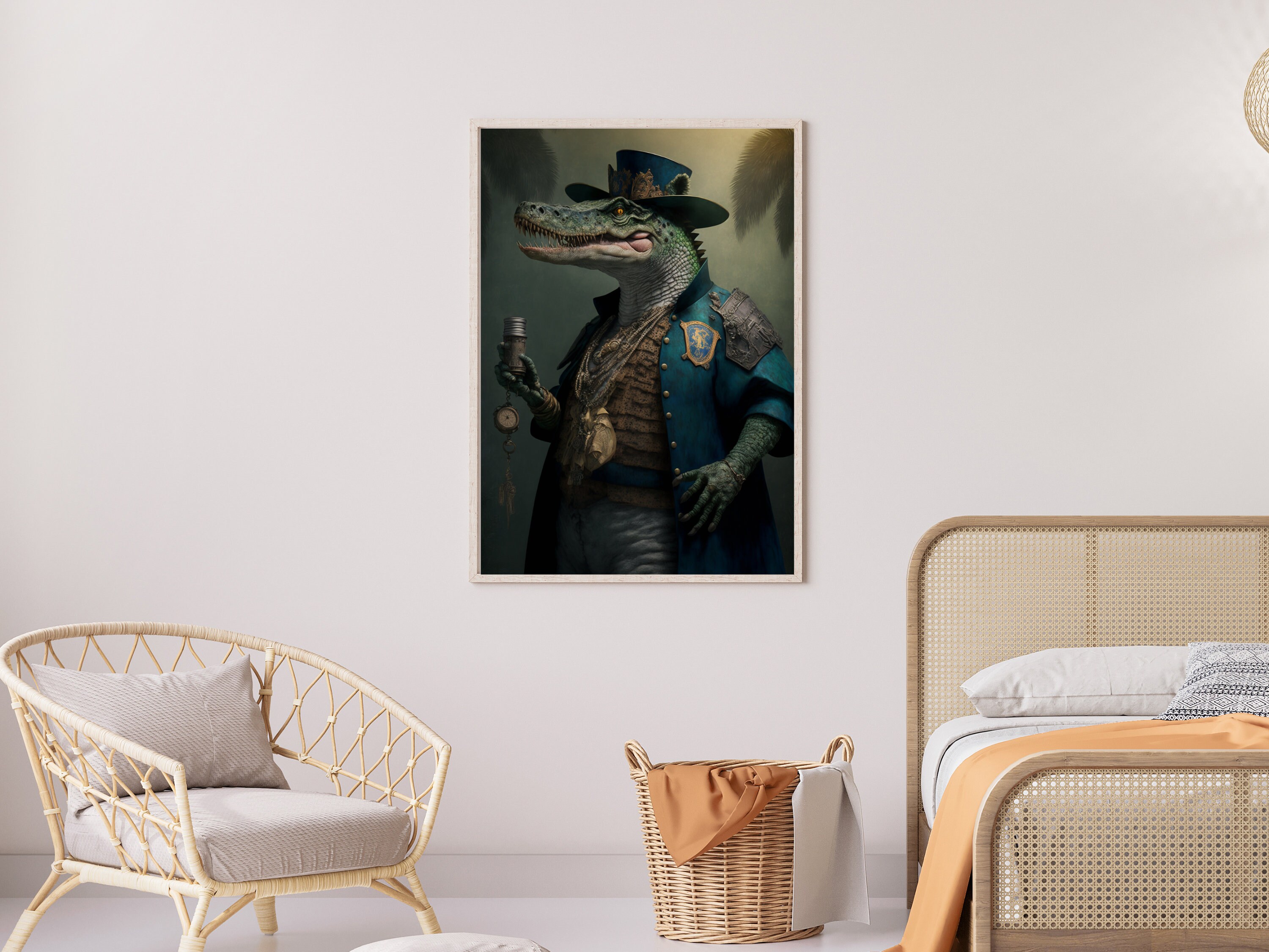 Bayou Bob's Voodoo Parley Alligator - Digital Art Prints - Printable ...
