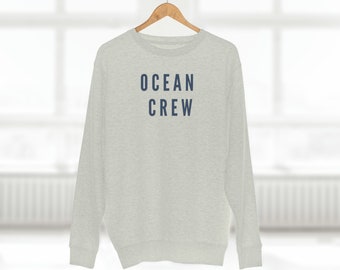 Ocean Conservation Crew | Unisex Premium Crewneck Sweatshirt