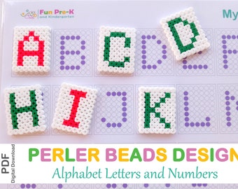 Practice ABCs with Melty Beads - Craft Project Ideas