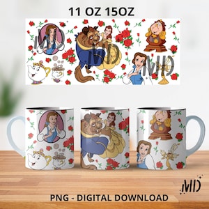 Magical Princess Mug 11oz and 15oz png, Princess Coffe Mug 11oz, Cute Mug Design 11oz