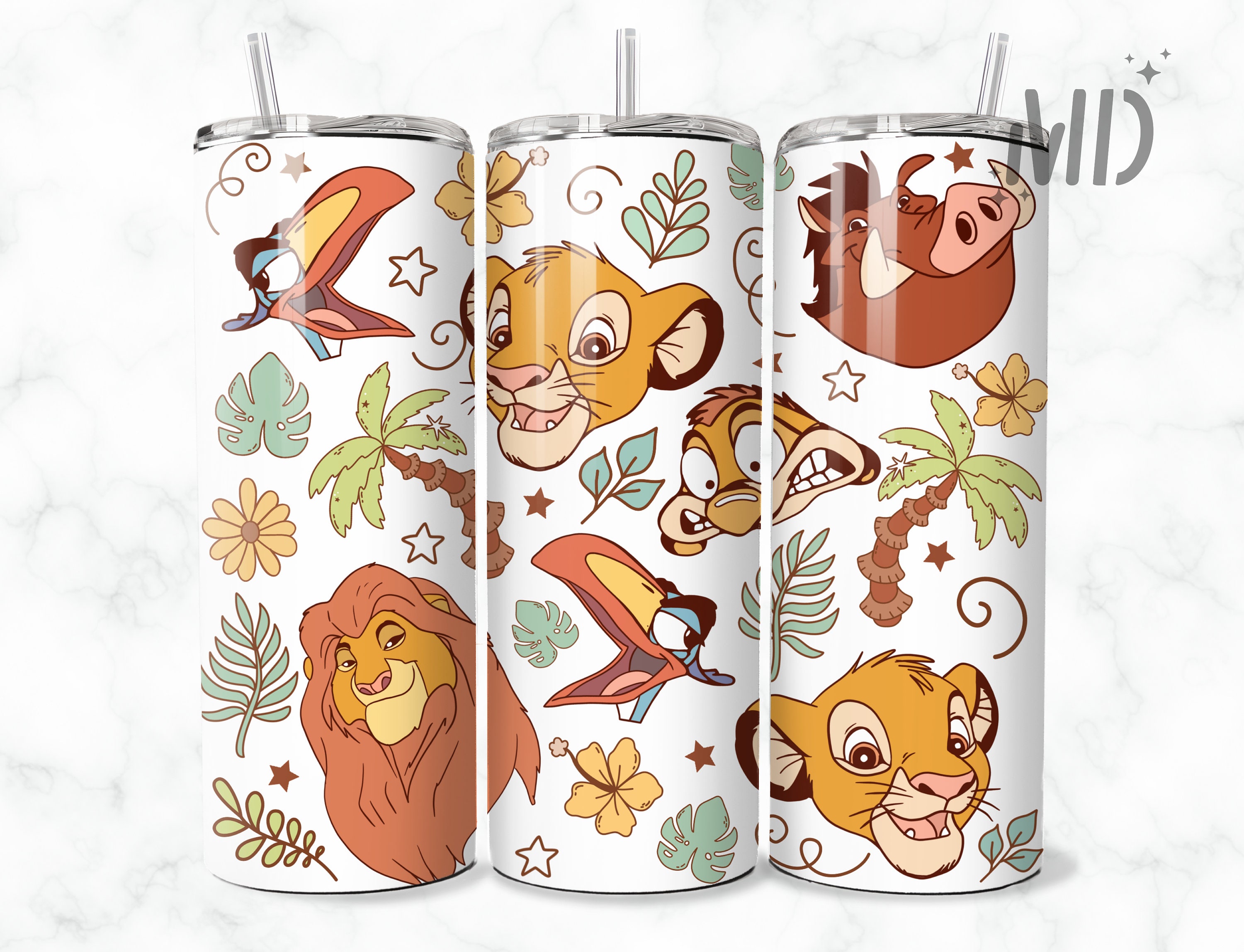 Lion Flower Print - Etsy