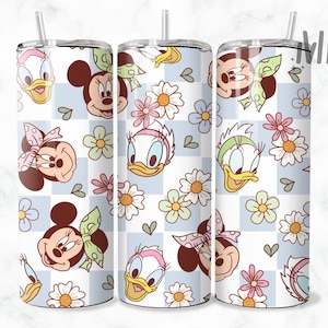 Spring Tumbler 20oz, Mouse Skinny Tumbler 20oz, Magical Tumbler 20oz
