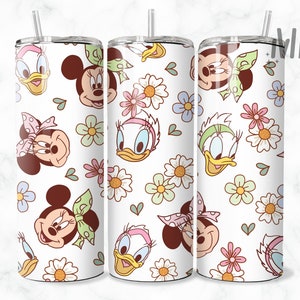 Spring Tumbler 20oz, Mouse Skinny Tumbler 20oz, Magical Tumbler 20oz