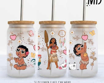 Magische Prinzessin Libbey 16 Unze, Seeprinzessin Glasdose 16 Unze, Magischer Becher 16 Unze