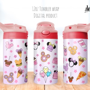 Magical Tumbler png, Magical Snacks Sippy Cup 12oz, Flip Top Tumbler 12oz