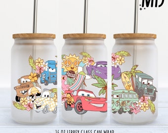 Summer Cars Libbey 16oz - Sublimatie Design - Sublimatie Design Digitale Download - PNG