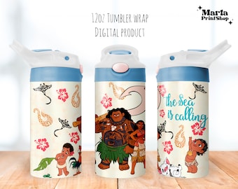 Vaso de princesa mágica png, taza para beber de 12 oz, vaso con tapa abatible de niña mágica de 12 oz