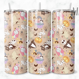 Horror png, Sally Halloween Skinny Tumbler 20 oz, Jack Halloween Tumbler Wrap 20oz, Addams Halloween Tumbler Wrap 20oz
