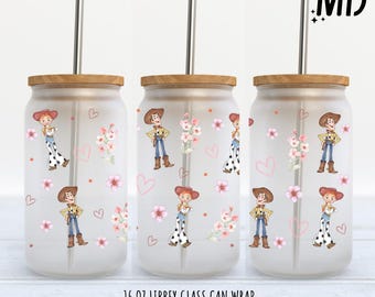 Story Friends Libbey 16oz Wrap - Sublimation Design - Story Friends Can Glass 16oz - Sublimation Design Digital Download - PNG