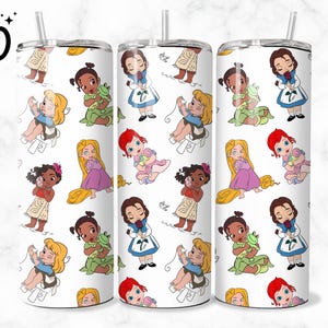 Princess Tumbler 20oz, Prinzessin Tumbler 20oz, Magical Tumbler 20oz