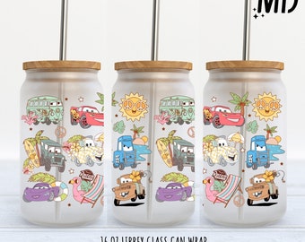 Summer Cars Libbey 16oz - Sublimatie Design - Sublimatie Design Digitale Download - PNG
