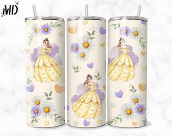 Magical Princess libbey 16oz, Magical Skinny Tumbler 20oz Design, Princess Tumbler Wrap 20oz
