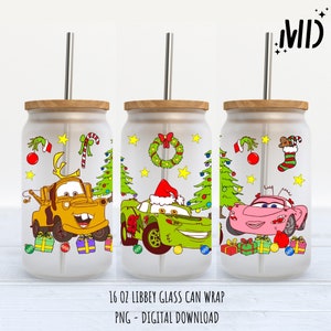 Christmas Cars Libbey 16oz - You re a mean one - Sublimation Design - Sublimation Design Digital Download - PNG