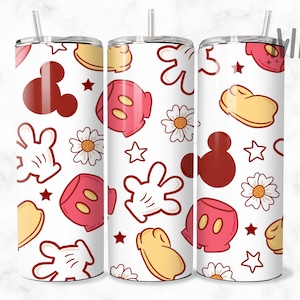 Spring Tumbler 20oz, Mouse Skinny Tumbler 20oz, Magical Tumbler 20oz