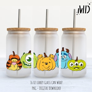 Libbey magique Halloween 16 oz, boîte en verre magique Halloween 16 oz, gobelet horreur effrayant 16 oz