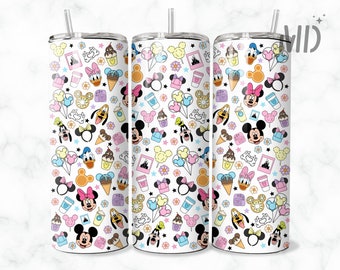 Magical Snacks png, Snacks Skinny Tumbler 20oz, Halloween Tumbler Wrap 20oz