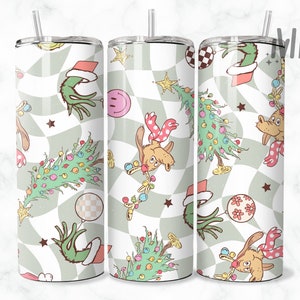 Weihnachten Tumbler Wrap, Magische Weihnachten Sublimation Design, 20 oz Skinny Tumbler Designs, ich hasse Weihnachten Tumbler PNG, digitaler Download