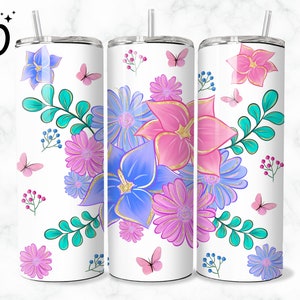 Spring Tumbler 20oz, Mouse Skinny Tumbler 20oz, Magical Tumbler 20oz