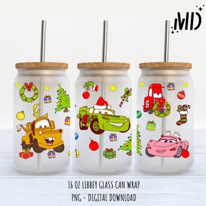 Christmas Cars Libbey 16oz - You re a mean one - Sublimation Design - Sublimation Design Digital Download - PNG