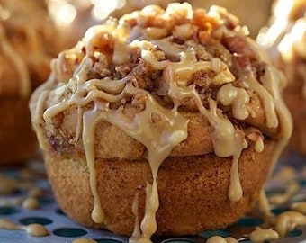 La meilleure recette de muffins au babeurre et aux pommes et au caramel Télécharger