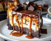 Caramel Brownie Cheesecake Recipe Download