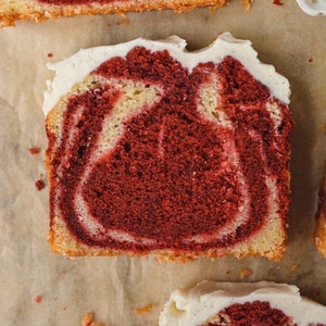 Marbled Red Velvet Loaf Cake Recipe download