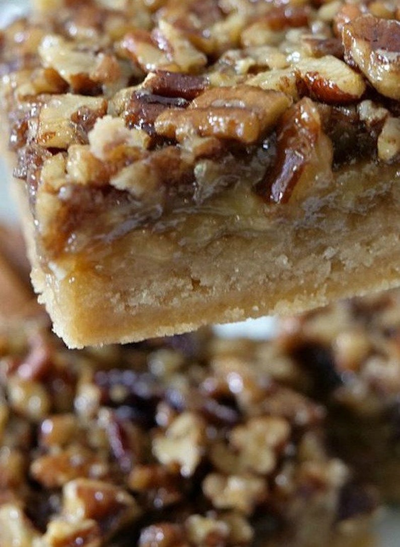 Pecan Pie Bars Recipe Download - Etsy